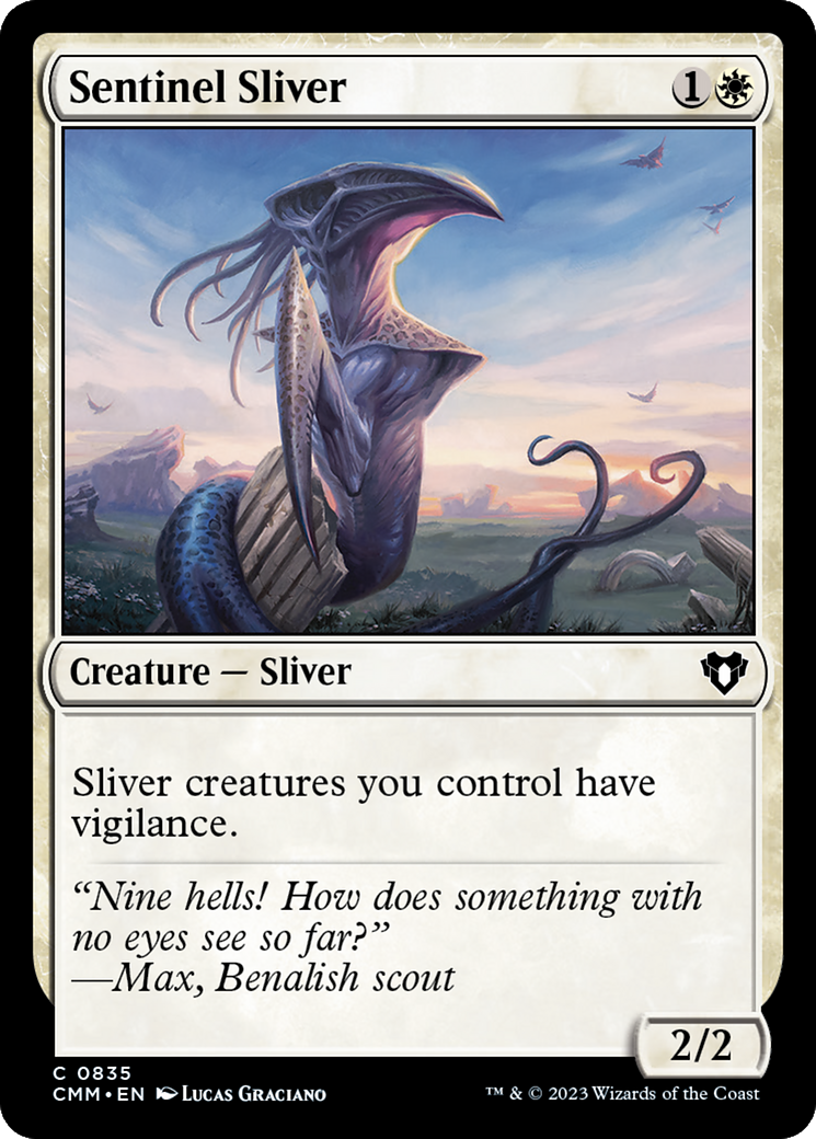 {C} Sentinel Sliver [Commander Masters][CMM 835]