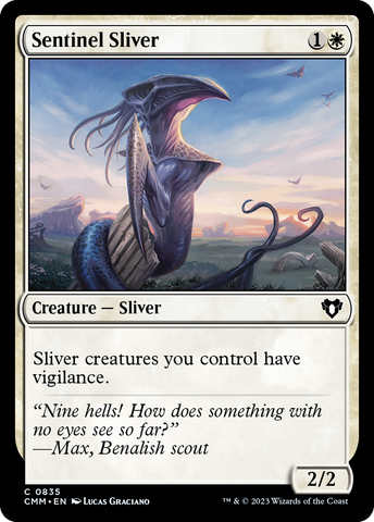 {C} Sentinel Sliver [Commander Masters][CMM 835]