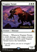 {R} Trapjaw Tyrant [Rivals of Ixalan Prerelease Promos][PR RIX 029]