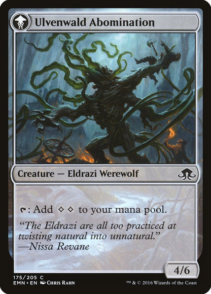 {C} Ulvenwald Captive // Ulvenwald Abomination [Eldritch Moon][EMN 175] - Misty Mountain Games