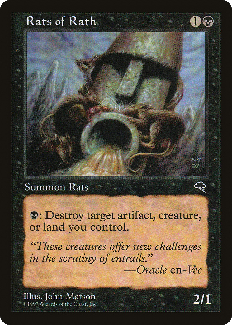 {C} Rats of Rath [Tempest][TMP 150]