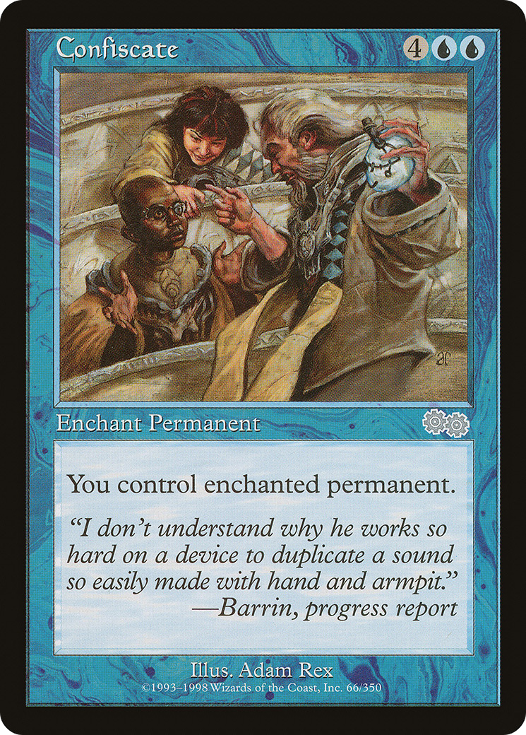 {C} Confiscate [Urza's Saga][USG 066]