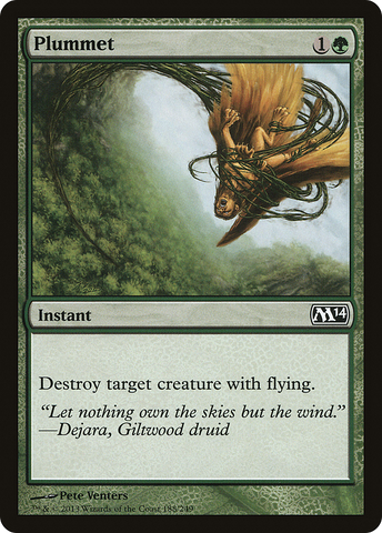 {C} Plummet [Magic 2014][M14 188]