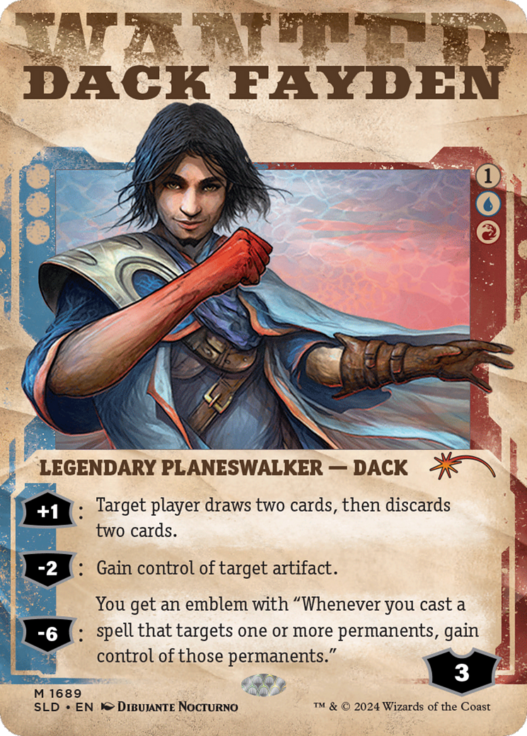 {R} Dack Fayden (1689) [Secret Lair Drop Series][SLD 1689]