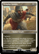 {C} Templar Knight (Foil Etched) [Assassin's Creed][ACR 183]