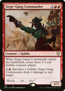 {R} Siege-Gang Commander [Phyrexia: All Will Be One Commander][ONC 103]