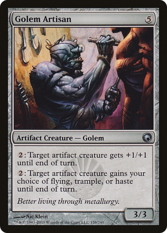 {C} Golem Artisan [Scars of Mirrodin][SOM 159]