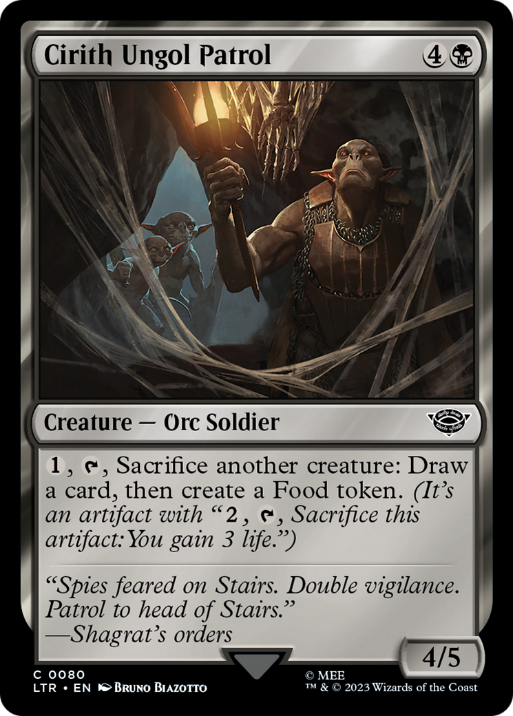 {C} Cirith Ungol Patrol [The Lord of the Rings: Tales of Middle-Earth][LTR 080]