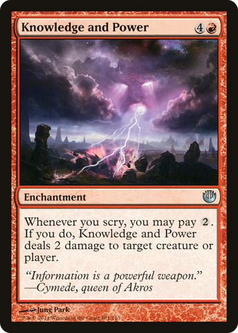 {C} Knowledge and Power [Journey into Nyx][JOU 101]