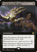 {R} Treacherous Blessing (Extended Art) [Theros Beyond Death][THB 316]