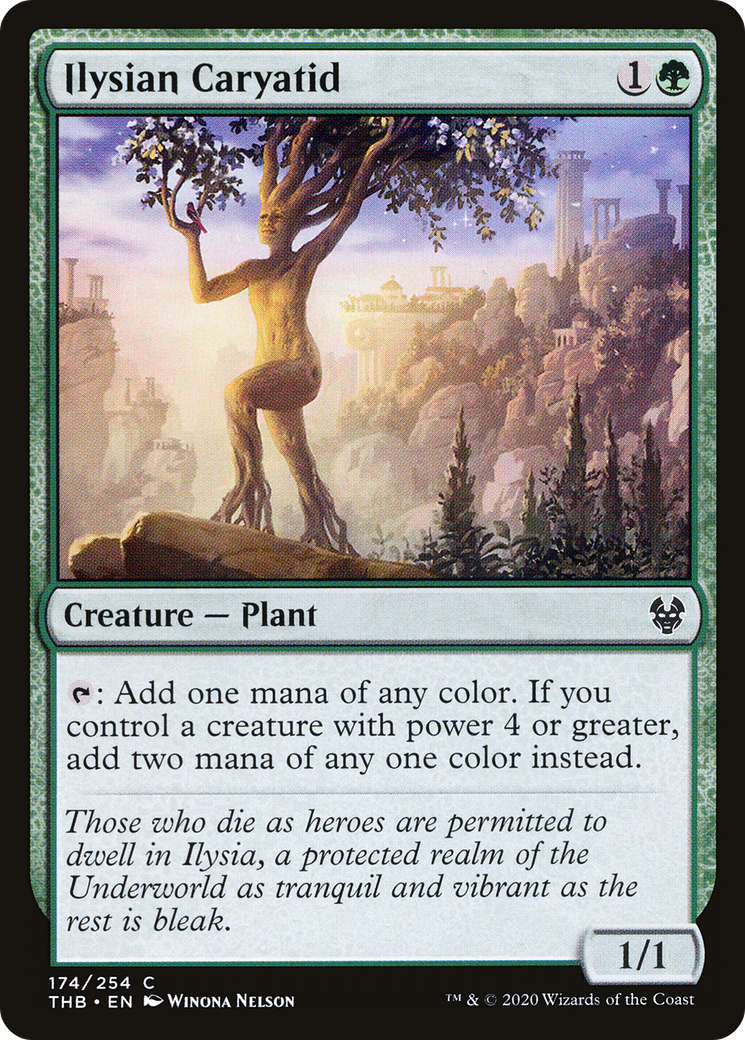 {C} Ilysian Caryatid [Theros Beyond Death][THB 174]