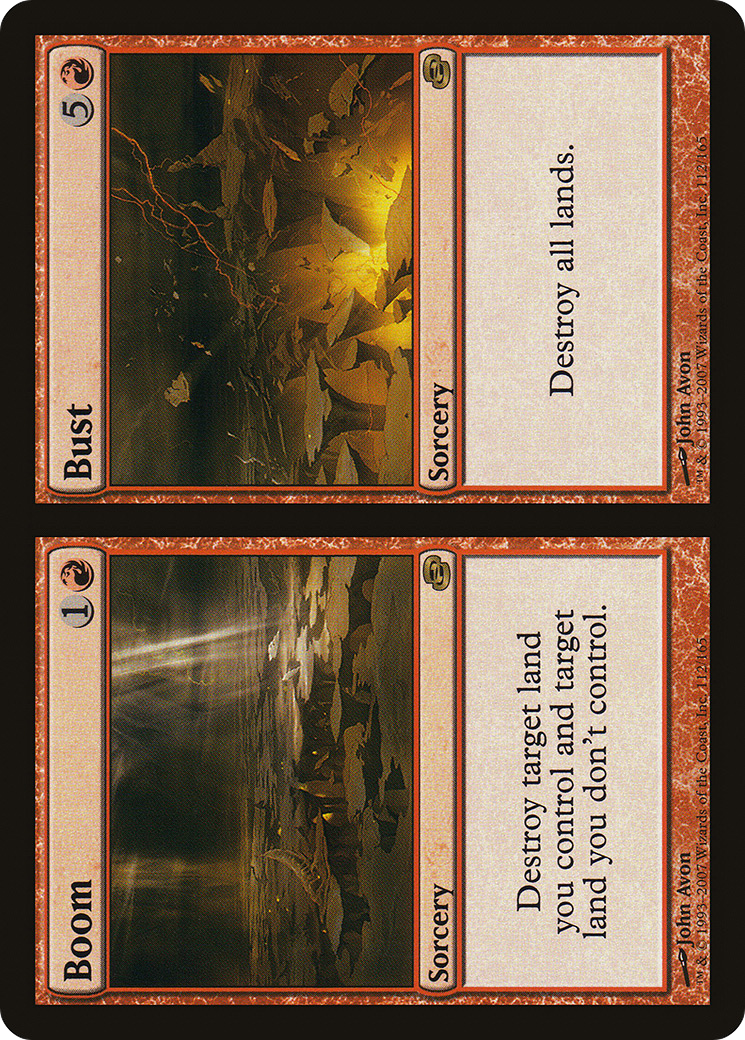 {R} Boom // Bust [Planar Chaos][PLC 112] - Misty Mountain Games