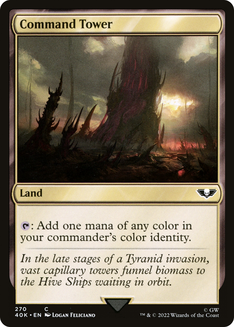 {C} Command Tower (270) [Universes Beyond: Warhammer 40,000][40K 270]