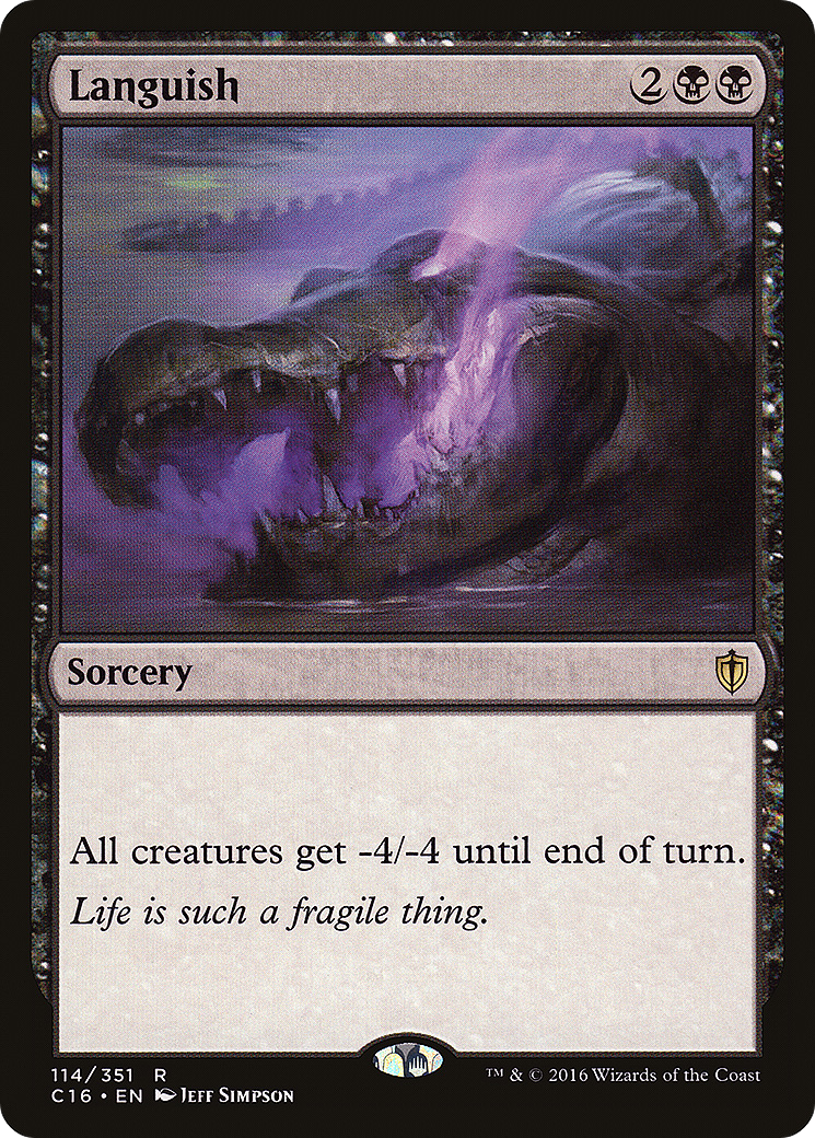{R} Languish [Commander 2016][C16 114]