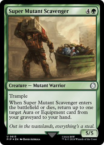 {C} Super Mutant Scavenger (Surge Foil) [Fallout][PIP 613]