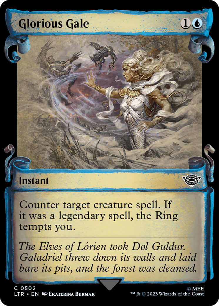 {C} Glorious Gale [The Lord of the Rings: Tales of Middle-Earth Showcase Scrolls][LTR 502]
