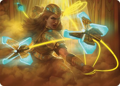 {A} Bladehold War-Whip Art Card [Phyrexia: All Will Be One Art Series][AONE 046]
