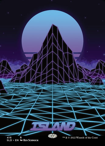 {B}[SLD 416] Island (416) [Secret Lair Drop Series]