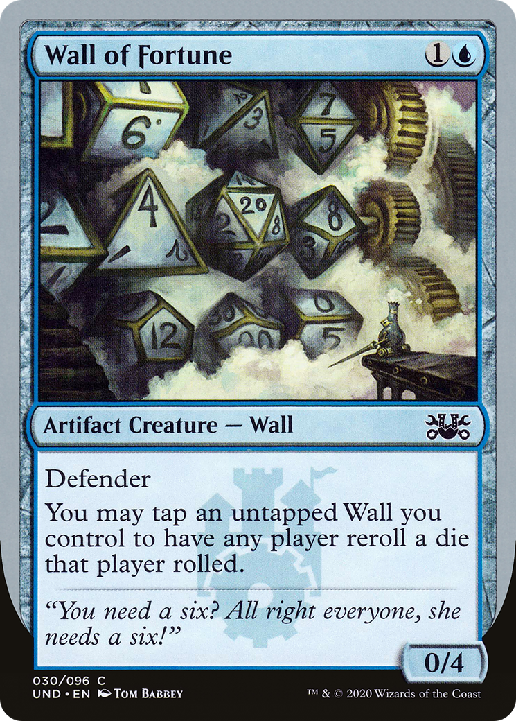 {C} Wall of Fortune [Unsanctioned][UND 030]