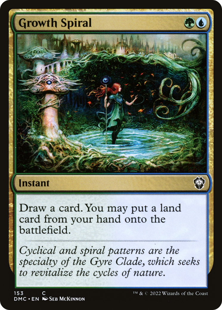 {C} Growth Spiral [Dominaria United Commander][DMC 153]