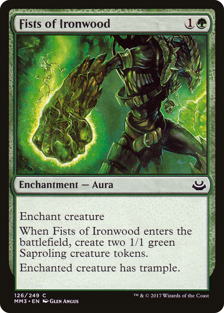 {C} Fists of Ironwood [Modern Masters 2017][MM3 126]