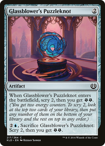 {C} Glassblower's Puzzleknot [Kaladesh][KLD 217]