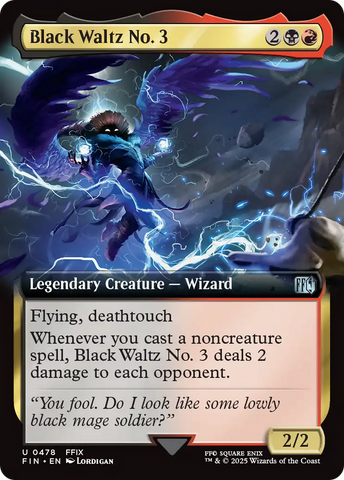 {@C} Black Waltz No. 3 (Extended Art) [FINAL FANTASY][FIN 478]