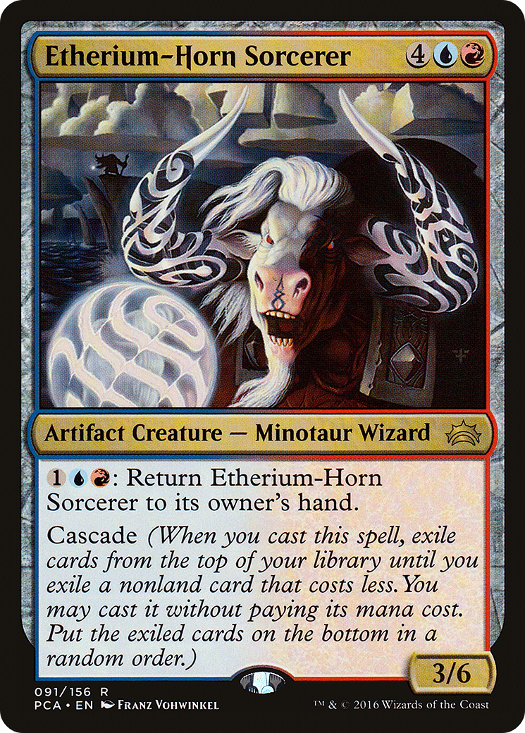 {R} Etherium-Horn Sorcerer [Planechase Anthology][PCA 091]