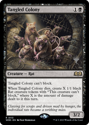 {@R} Tangled Colony (Promo Pack) [Wilds of Eldraine Promos][PP WOE 113]