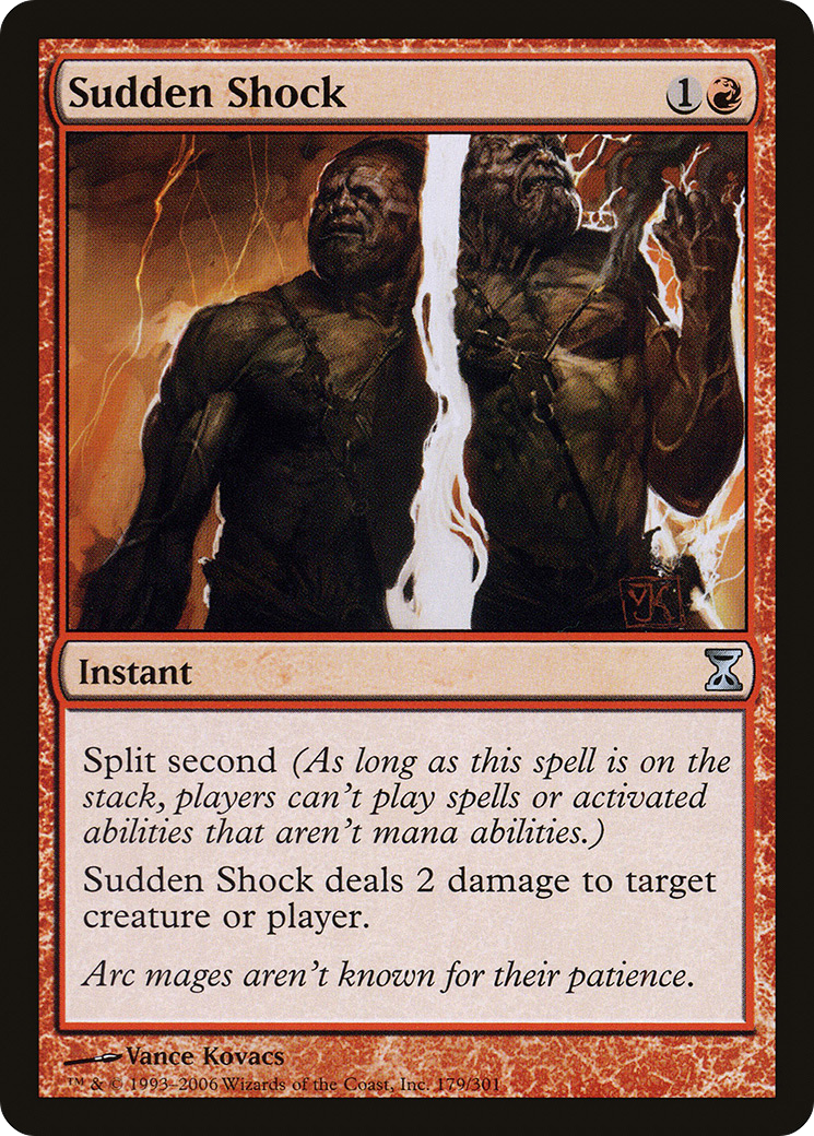{C} Sudden Shock [Time Spiral][TSP 179]