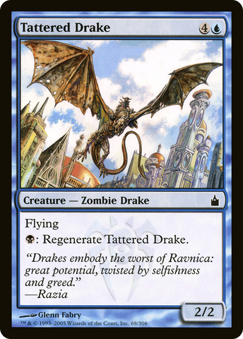 {C} Tattered Drake [Ravnica: City of Guilds][RAV 068]