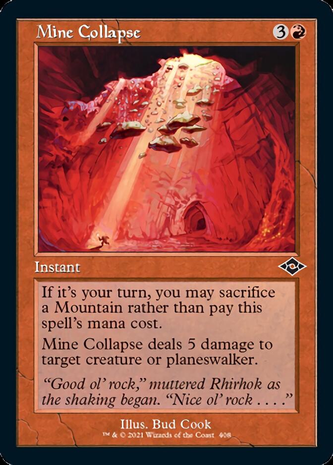 {C} Mine Collapse (Retro Foil Etched) [Modern Horizons 2][RF ET MH2 408]