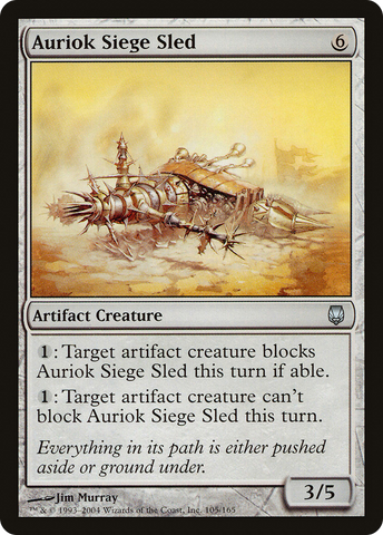 {C} Auriok Siege Sled [Darksteel][DST 105]