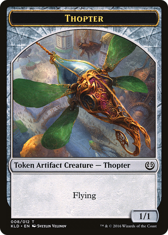 {T} Thopter Token (008/012) [Kaladesh Tokens][TKLD 008]