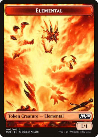 {T} Elemental // Satyr Double-sided Token [Challenger Decks 2020 Tokens][TCH20 007]
