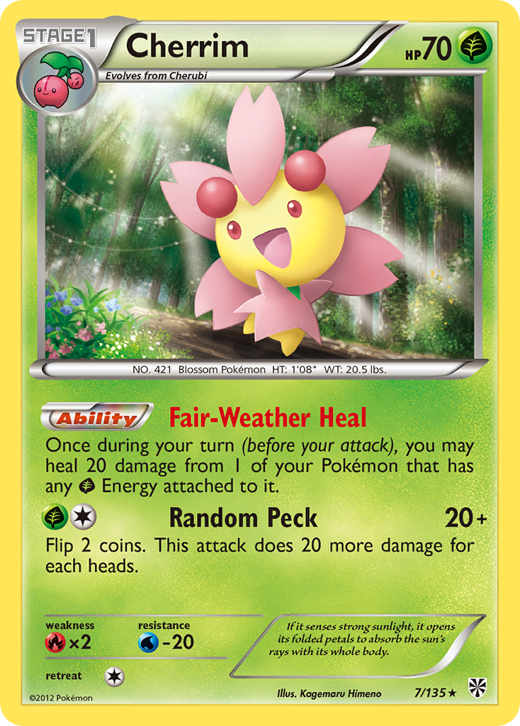 [PKM-R] Cherrim (7/135) [Black & White: Plasma Storm]