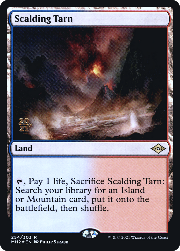 {R} Scalding Tarn [Modern Horizons 2 Prerelease Promos][PR MH2 254]