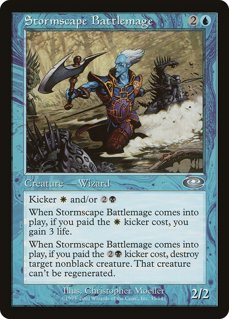 {C} Stormscape Battlemage [Planeshift][PLS 035] - Misty Mountain Games