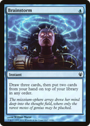 {C} Brainstorm [Duel Decks: Izzet vs. Golgari][DDJ 013]