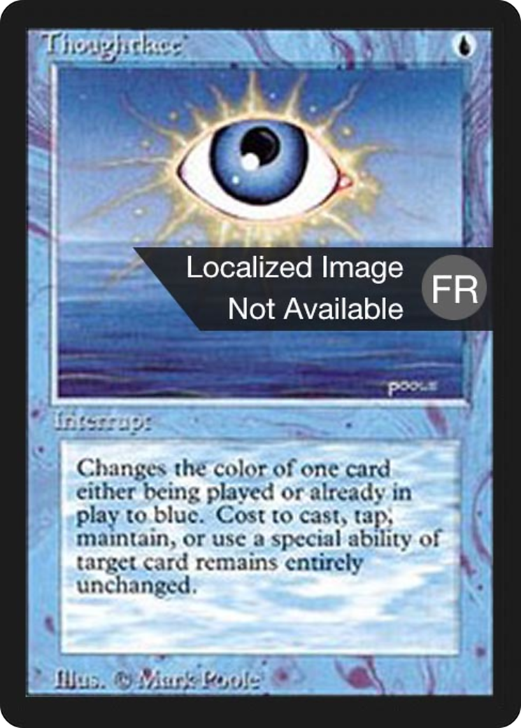 {F} Thoughtlace [Foreign Black Border][FBB 3ED 085]