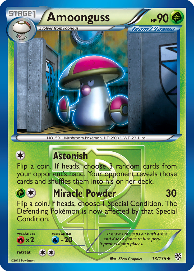 [PKM-C] Amoonguss (13/135) [Black & White: Plasma Storm]