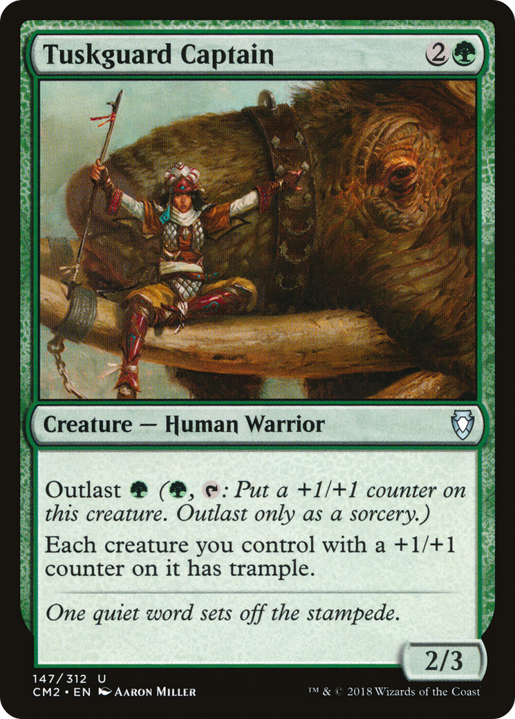 {C} Tuskguard Captain [Commander Anthology Volume II][CM2 147]
