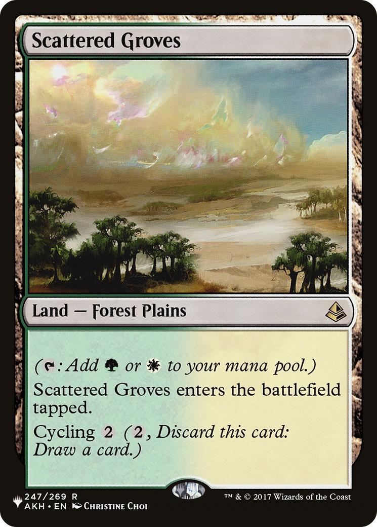 {R} Scattered Groves [Secret Lair: From Cute to Brute][LS AKH 247]