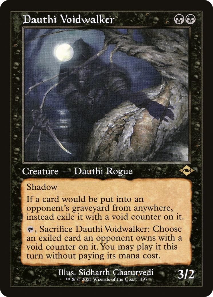 {R} Dauthi Voidwalker (Retro Frame) (Foil) [Modern Horizons 2] [MH2 397]
