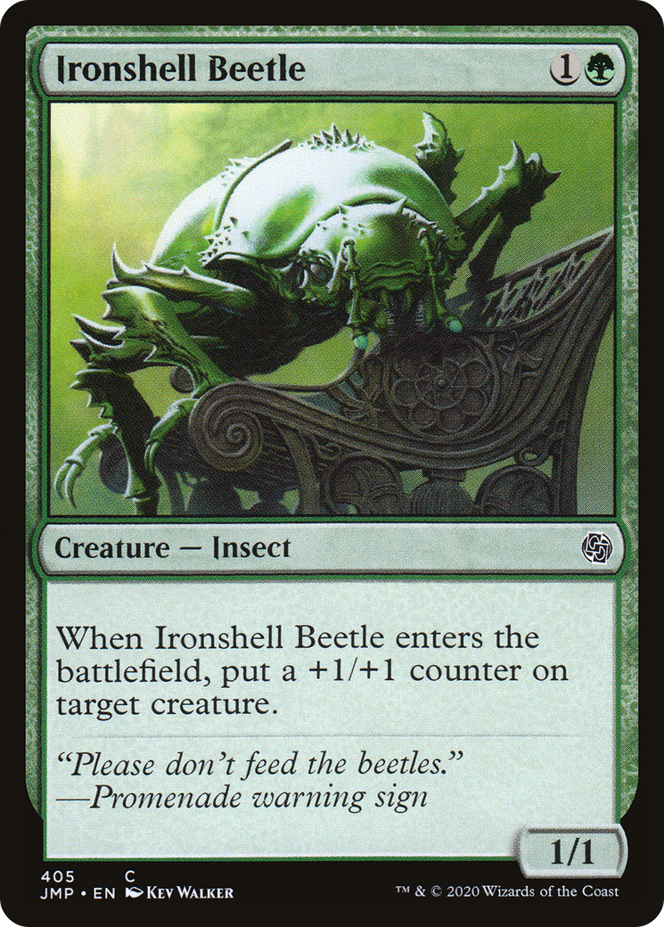 {C} Ironshell Beetle [Jumpstart][JMP 405]
