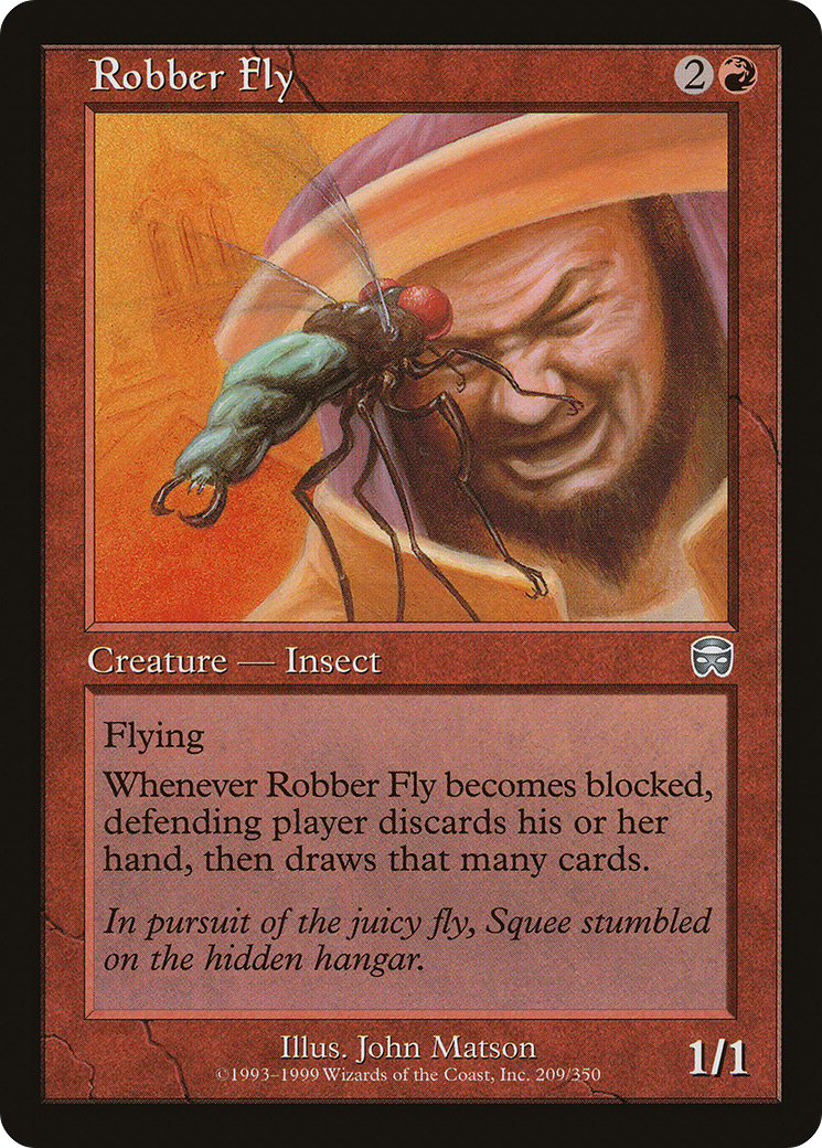 {C} Robber Fly [Mercadian Masques][MMQ 209]