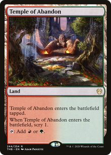 {R} Temple of Abandon [Theros Beyond Death][THB 244]