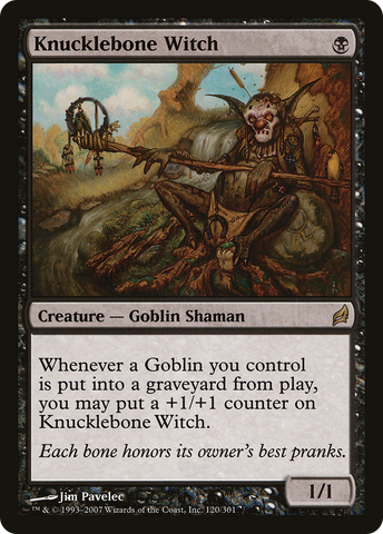 {R} Knucklebone Witch [Lorwyn][LRW 120]