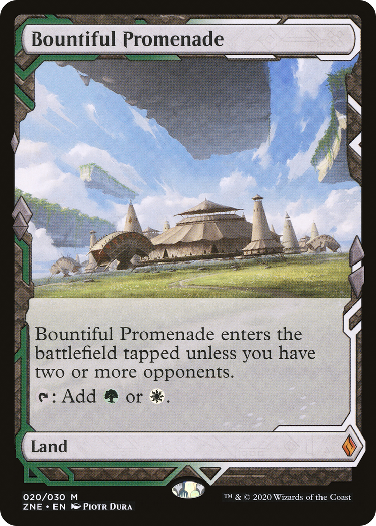 {R} Bountiful Promenade (Expeditions) [Zendikar Rising Expeditions][ZNE 020]