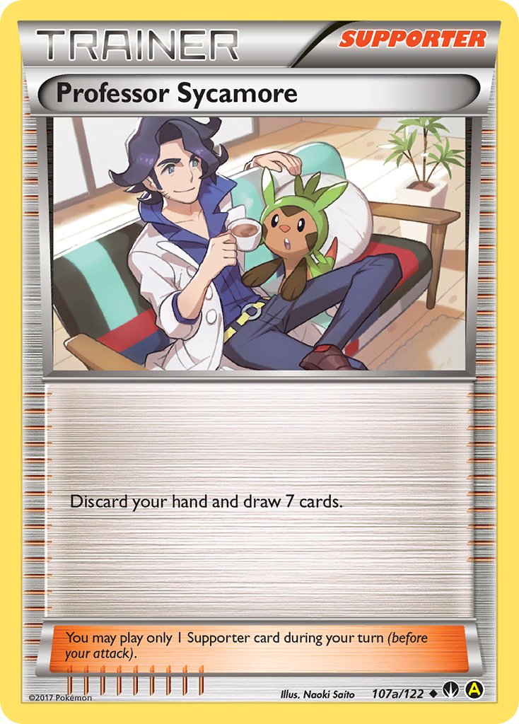 [TR] Professor Sycamore (107a/122) [Alternate Art Promos]